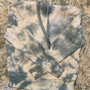Tie dye hoodie sweatshirt